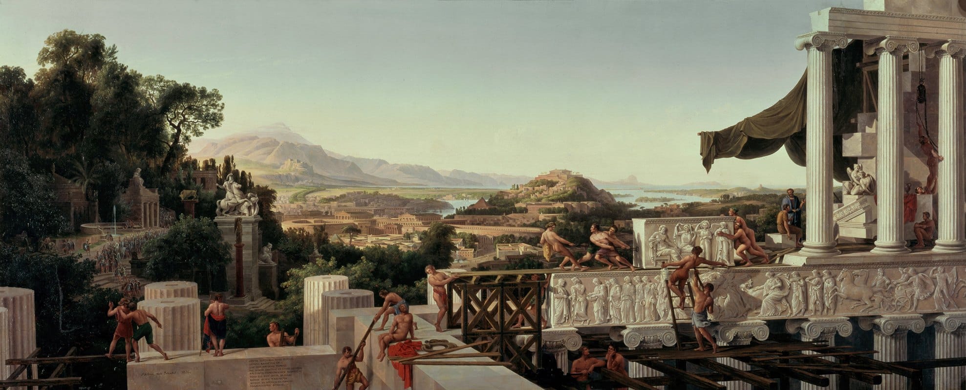August Ahlborn - View into the Heyday of Greece