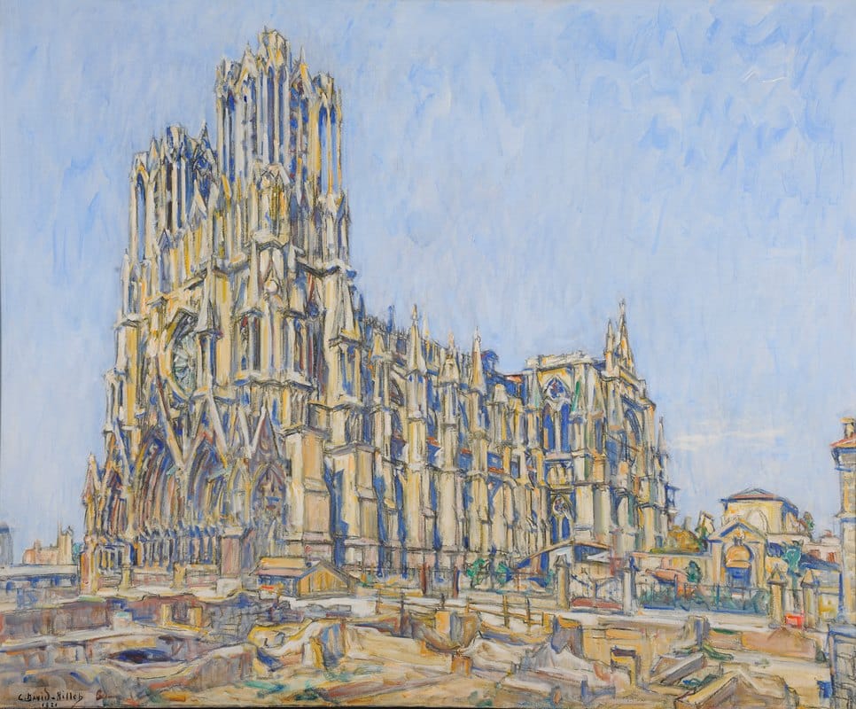 Germain David-Nillet - Cathédrale de Reims (côté sud)