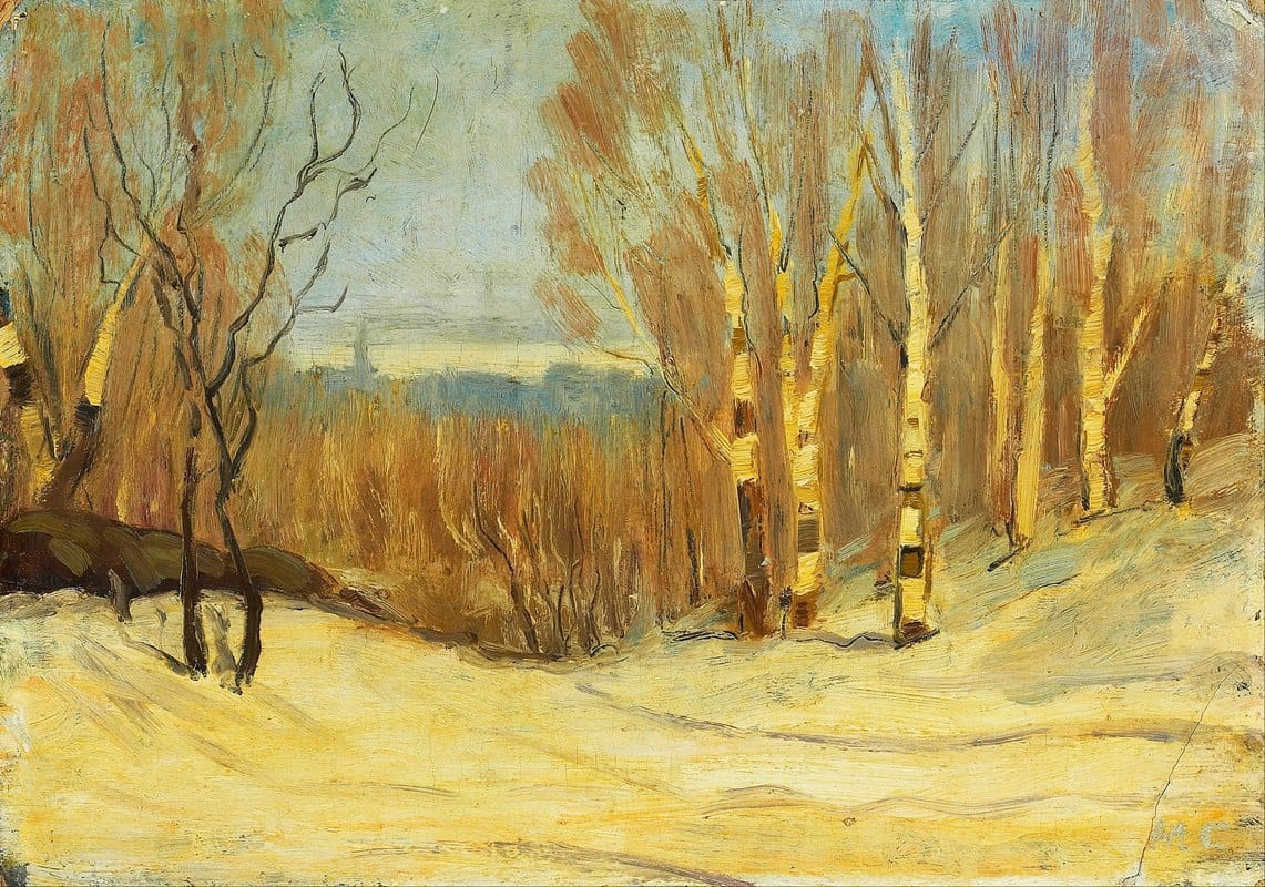 Maurice Galbraith Cullen - Winter near Montreal