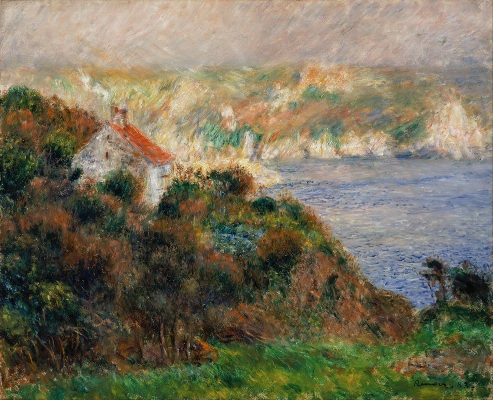 Pierre-Auguste Renoir - Fog on Guernsey (Brouillard à Guernsey)