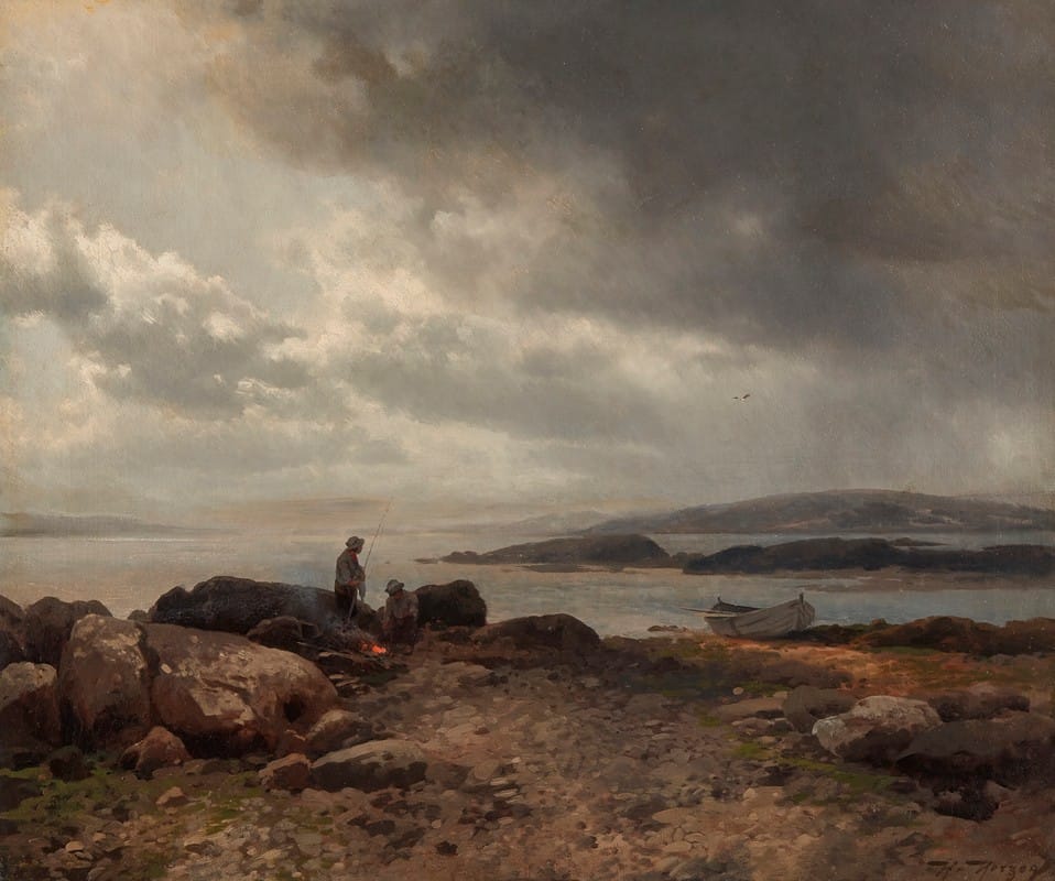 Hermann Ottomar Herzog - Coast of Maine