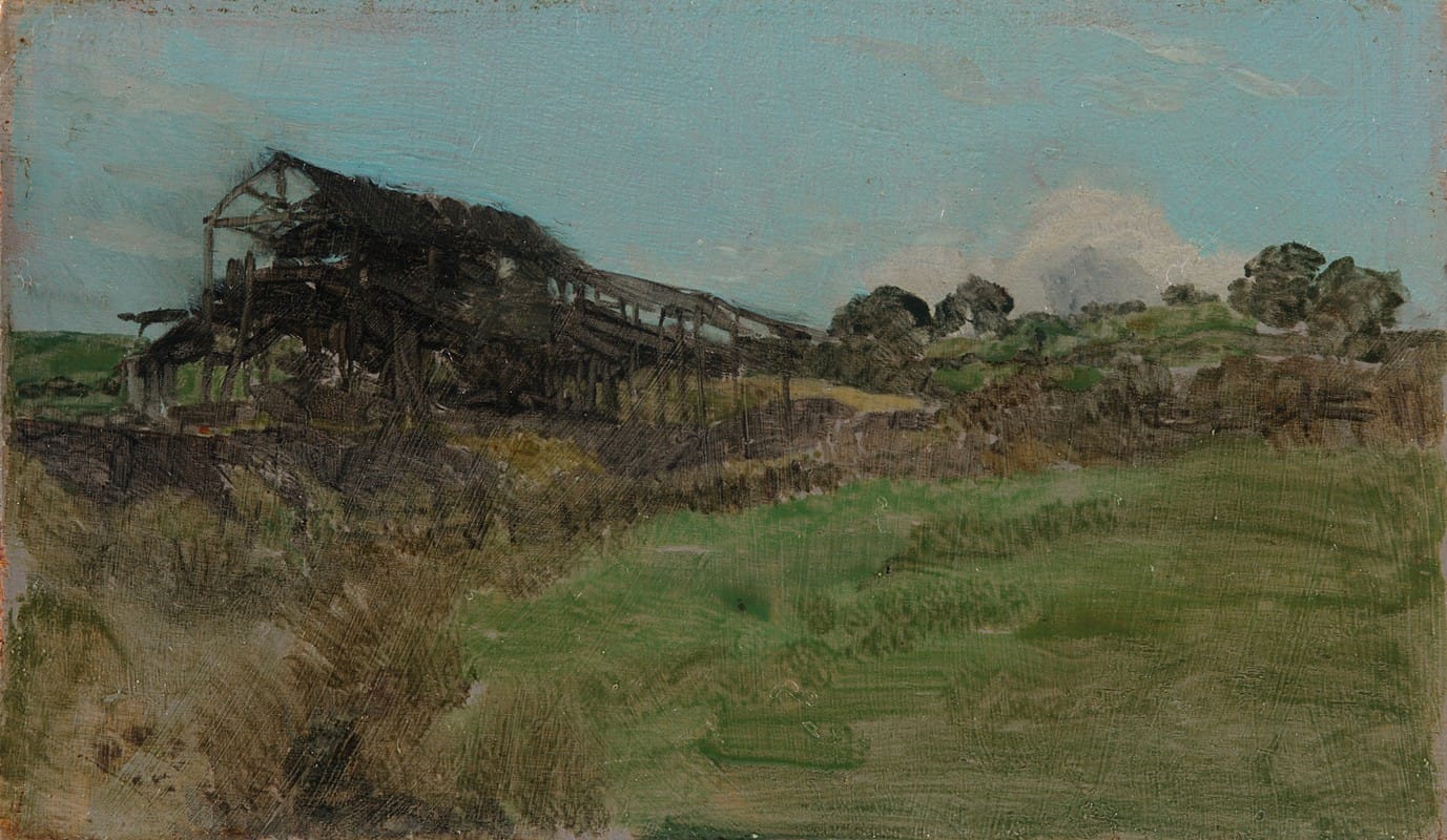 James Abbott McNeill Whistler - Blue and Emerald; Coal Mine
