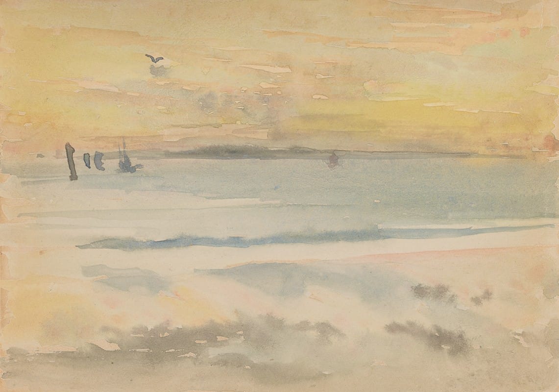 James Abbott McNeill Whistler - St. Ives; Sunset