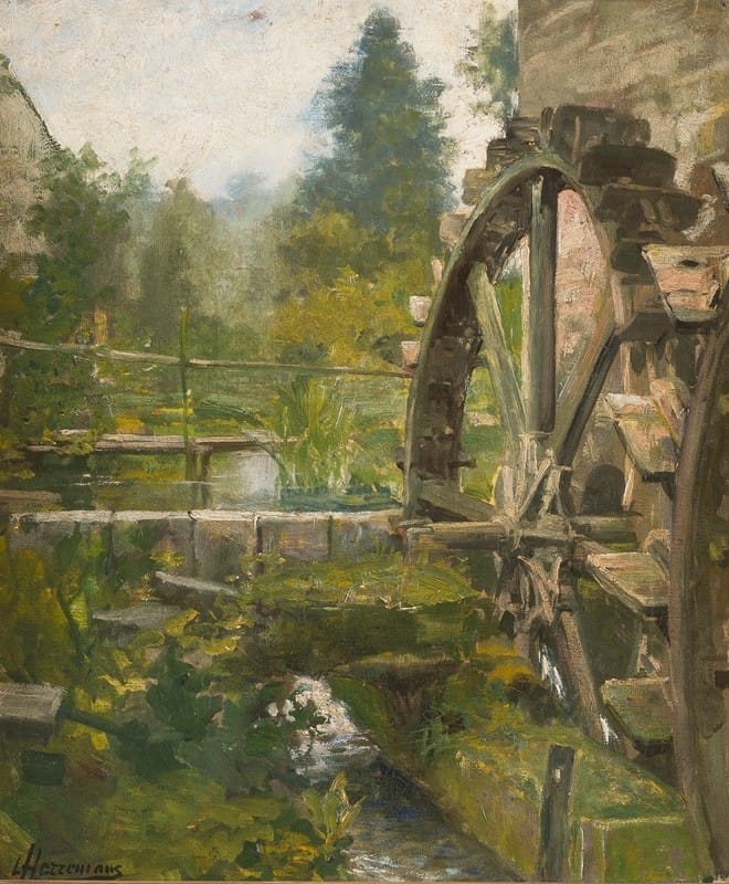 Lieven Herremans - Romantic water mill