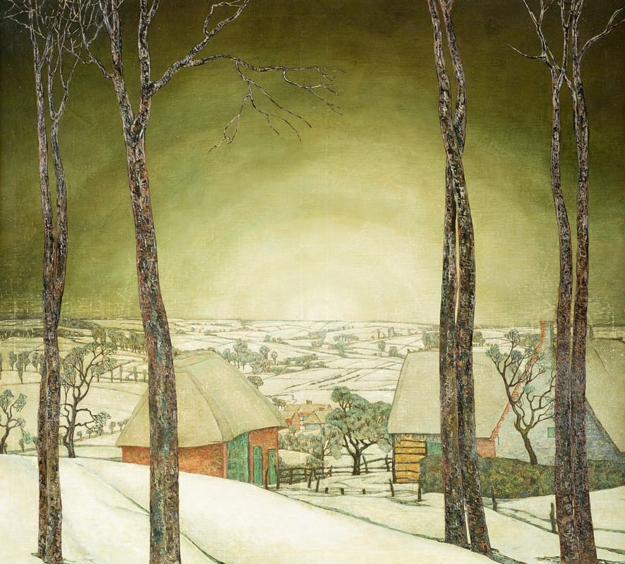 Valerius De Saedeleer - Winter landscape