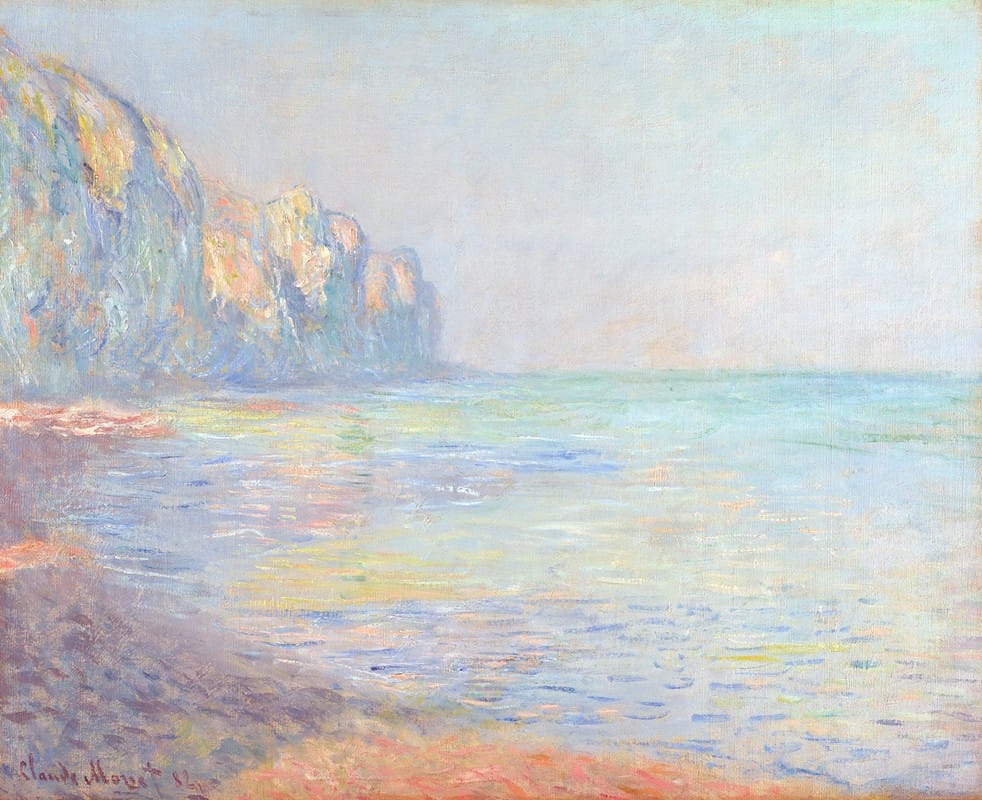 Claude Monet - Le Matin, temps brumeux, Pourville (Misty Morning at Pourville)