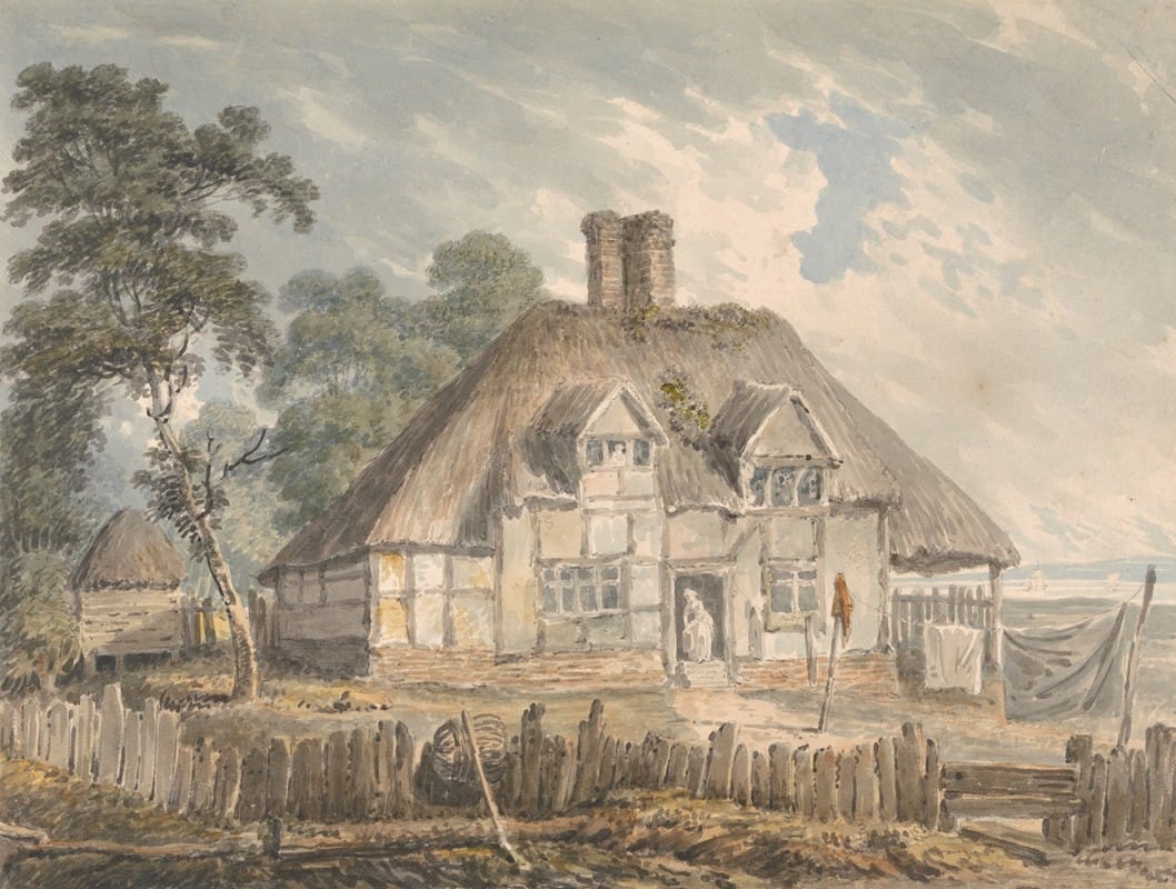 Edward Dayes - A Cottage near Southampton