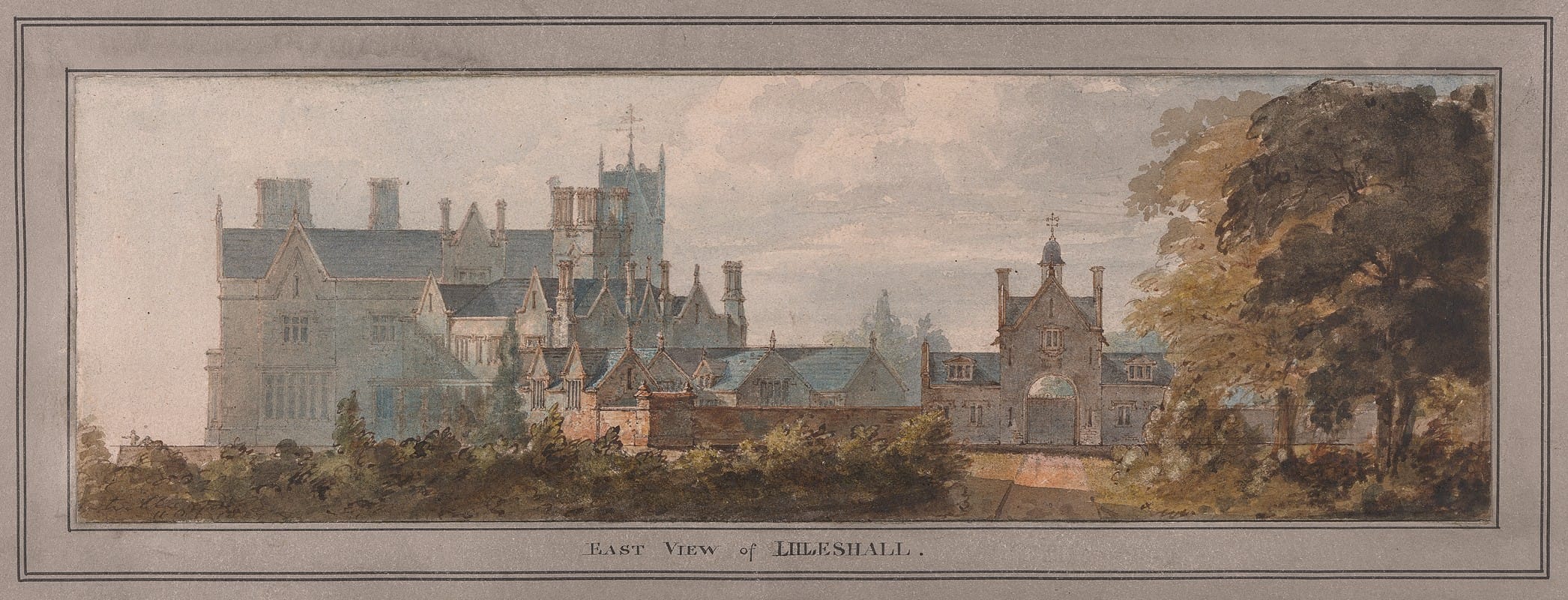 Sir Jeffry Wyatville - Lilleshall, Shropshire; East View