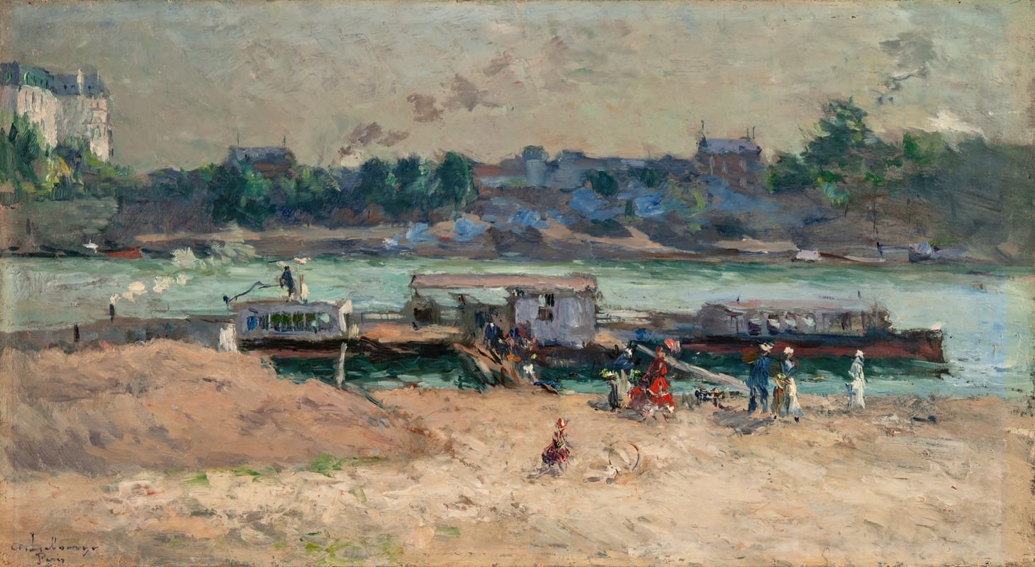 Albert Lebourg - From the Banks of the Seine