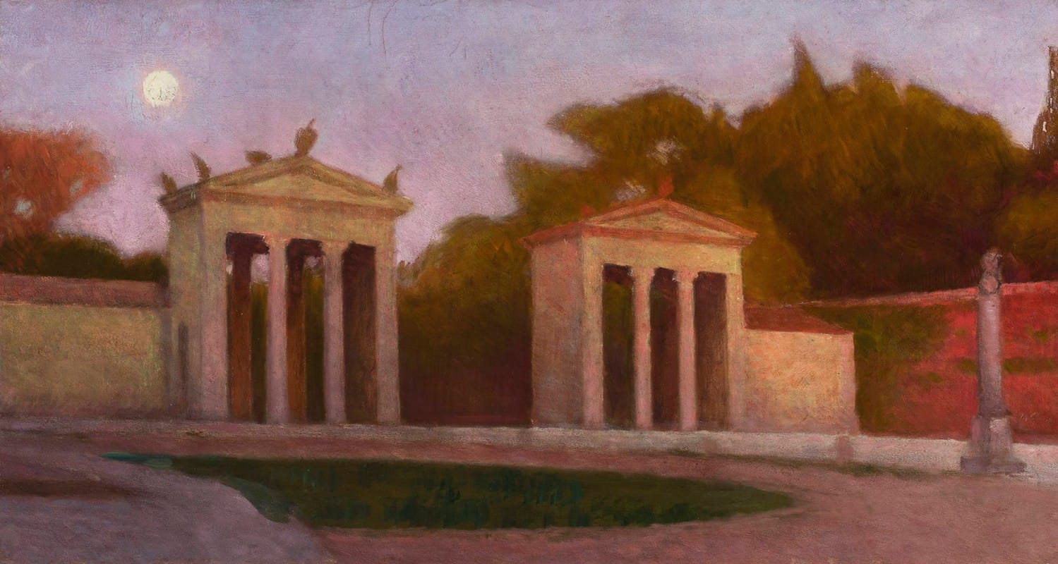 Aleksander Gierymski - Villa Borghese