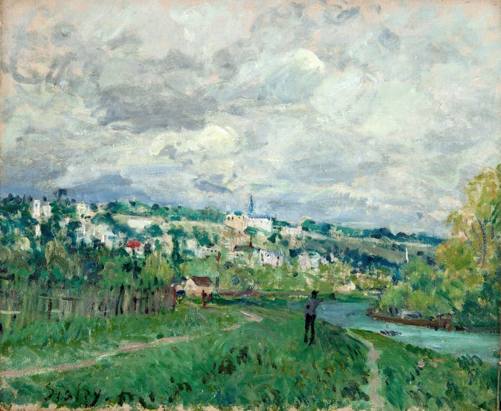 Alfred Sisley - The Seine near St-Cloud