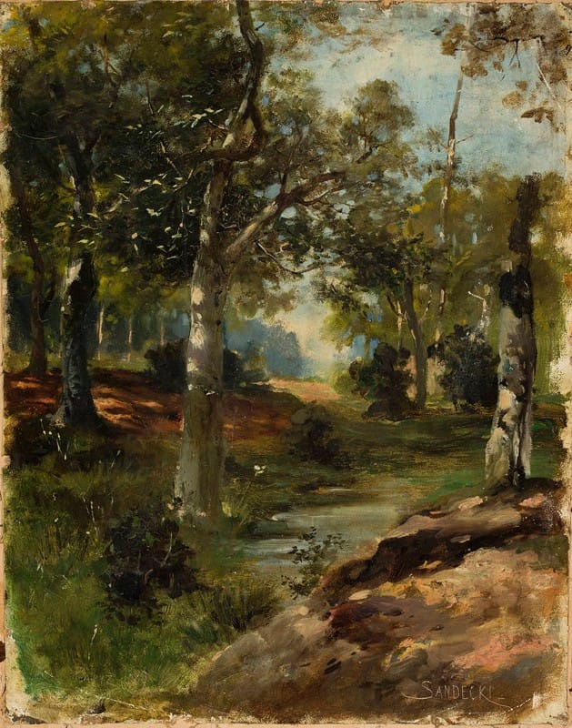 Franciszek Władysław Sandecki - Landscape