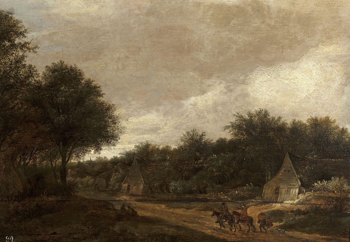 Guillam Dubois - Road in the countryside