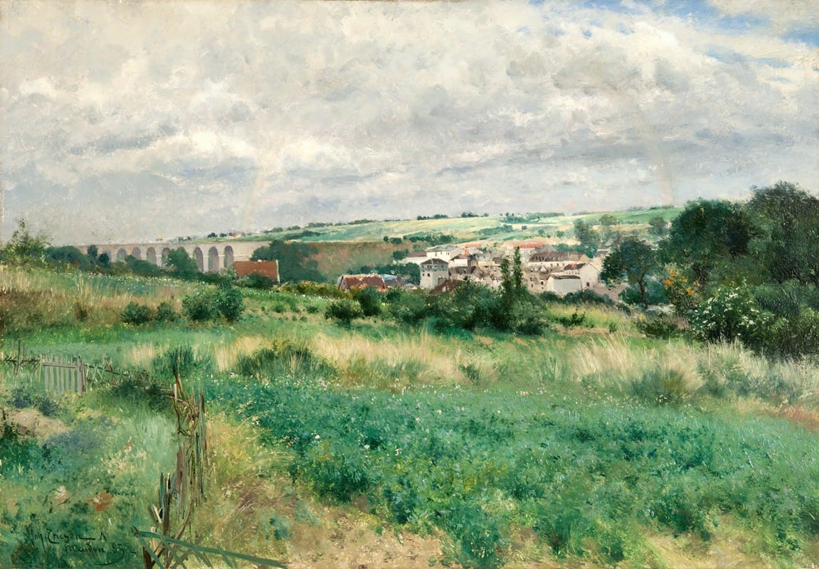 Johan Ericson - Landscape from Meudon
