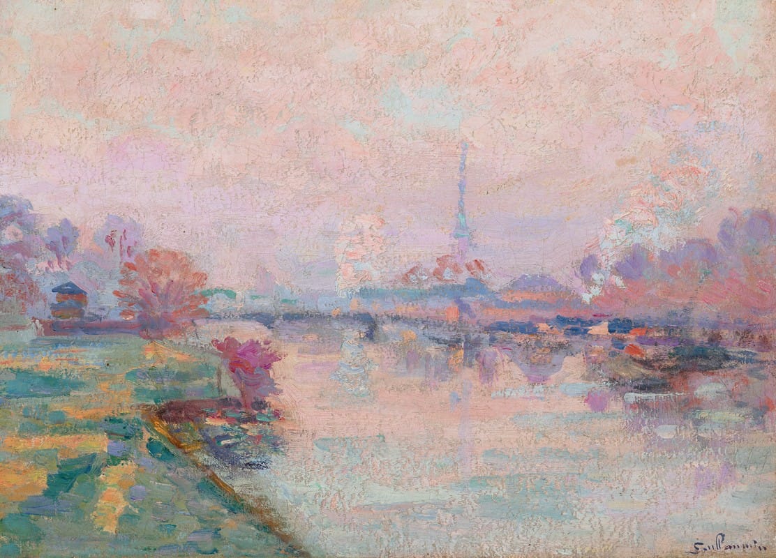 Armand Guillaumin - La Tour Eiffel à Paris