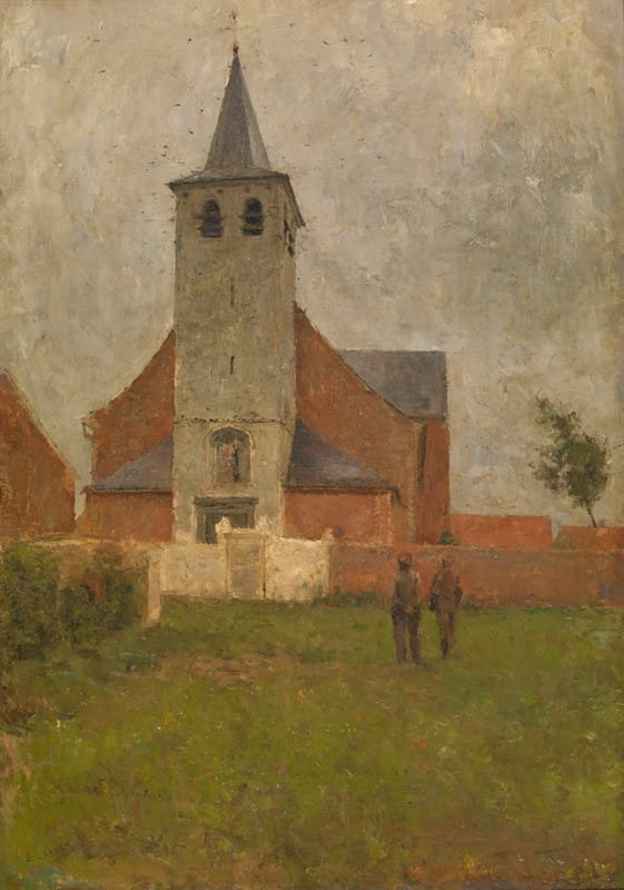 Evert Larock - Church at Kapelle-op-den-Bos