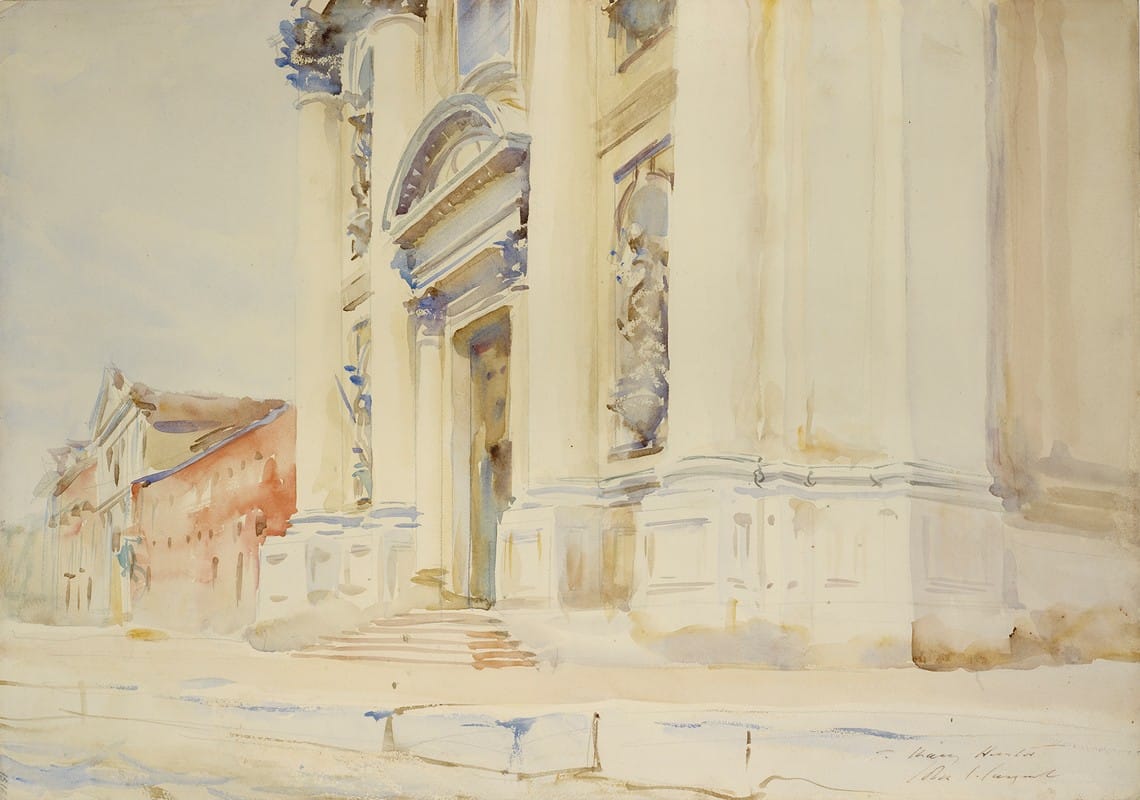 John Singer Sargent - Santa Maria dei Gesuati, Venice