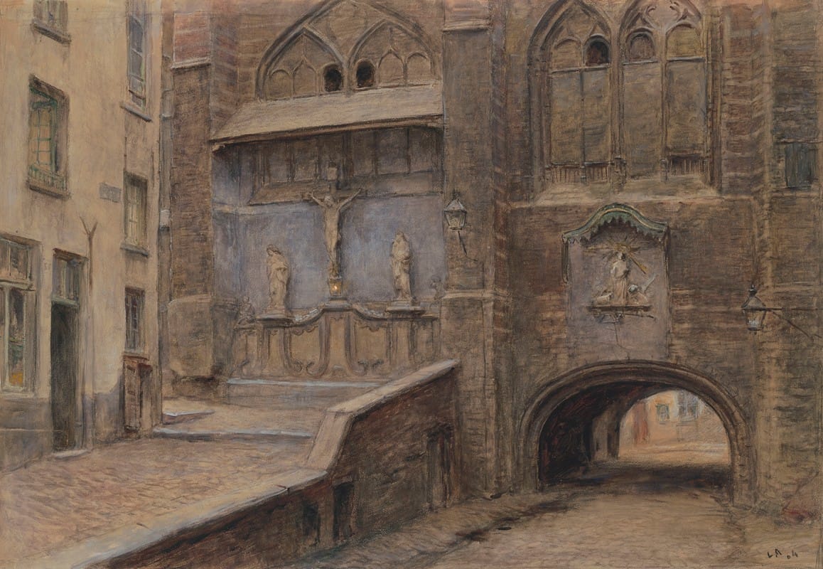 Léon Eugène Auguste Abry - ‘Bloedberg’ in Antwerp