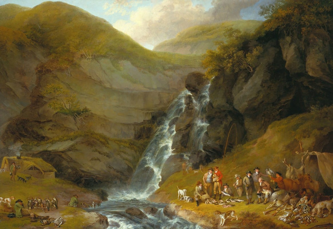 Sawrey Gilpin - The Display on the Return to Dulnon Camp, August 1786