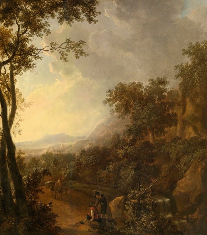 Willem de Heusch - Italian Landscape