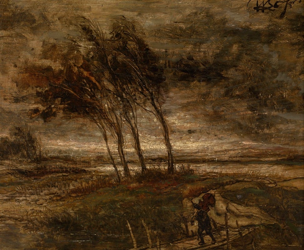 Willem Linnig II - Storm Landscape