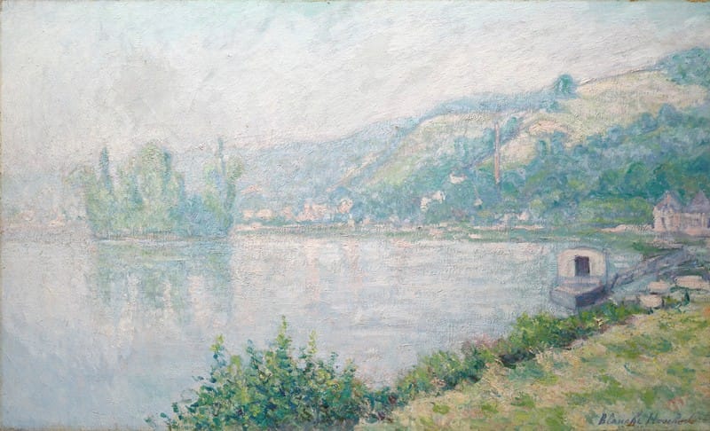 Blanche Hoschedé-Monet - Bords de Seine