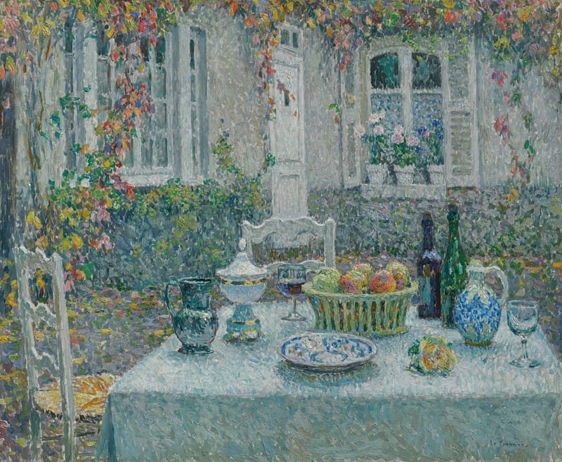 Henri Le Sidaner - La petite table