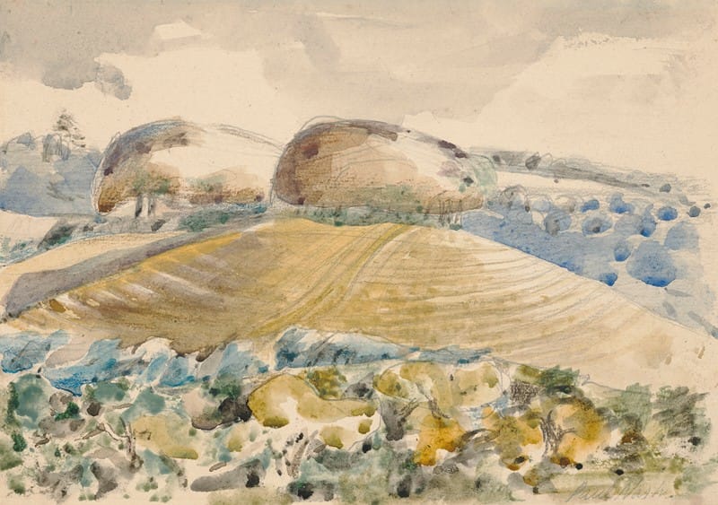Paul Nash - Landscape of the Wittenham Clumps