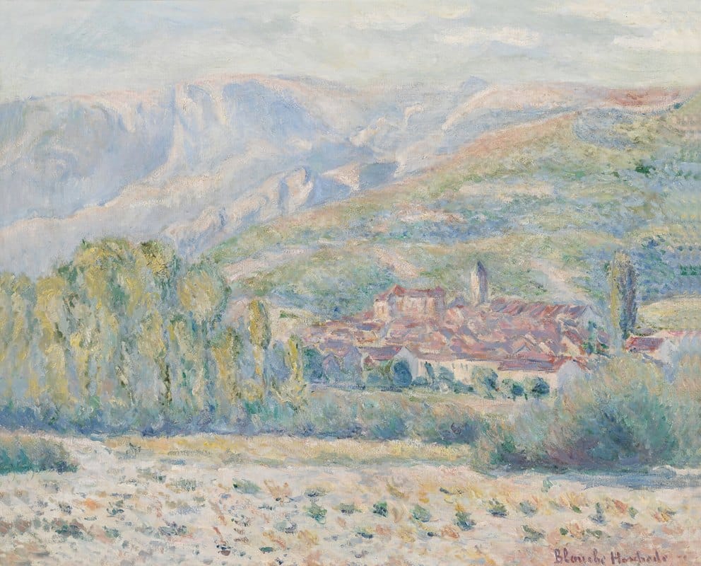 Blanche Hoschedé-Monet - Village de Poujal-sur-Orb (Hérault)