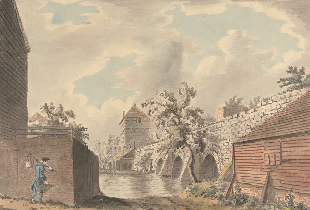 Capt. Francis Grose - Arches in the City Wall, Canterbury