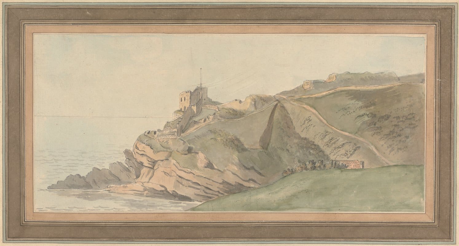 Capt. Francis Grose - St. Catherine’s Castle at Fowey, Cornwall
