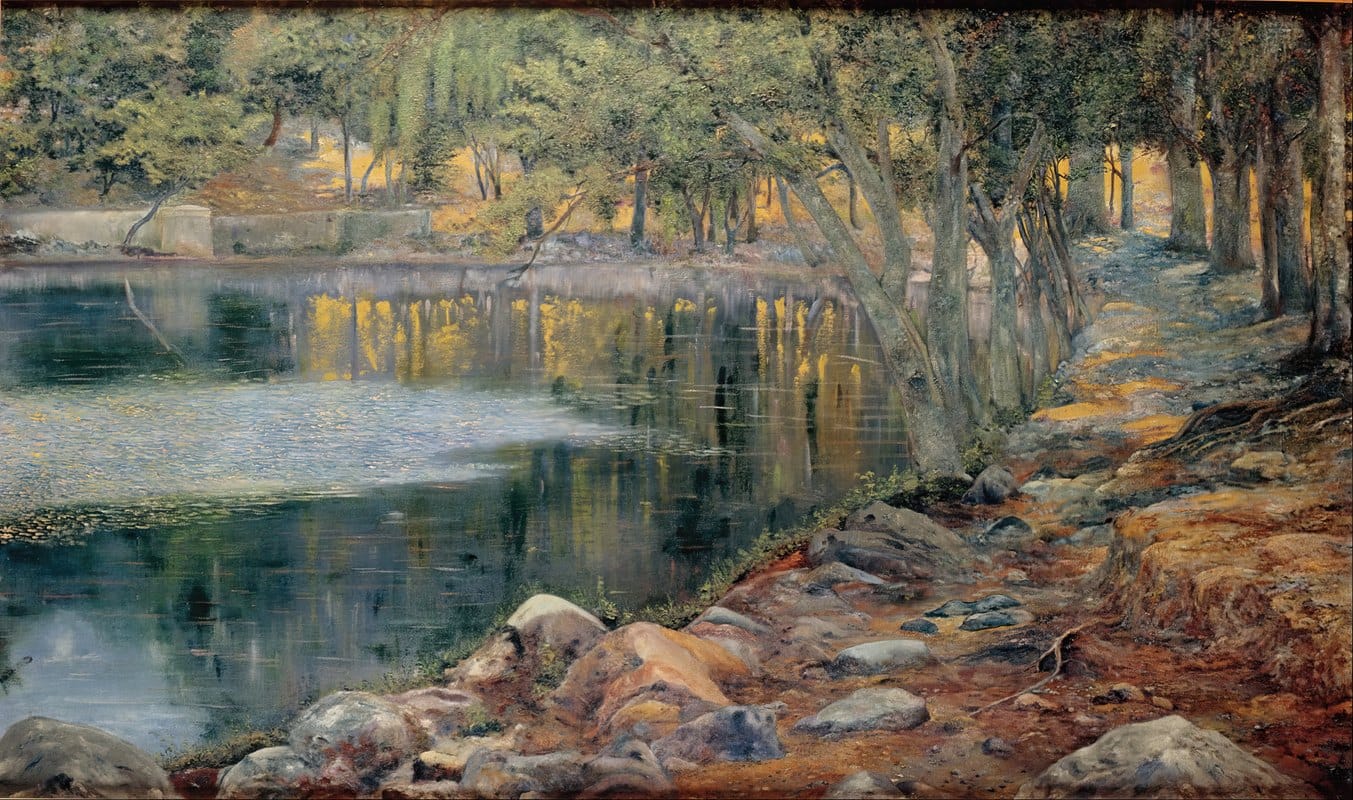 Joaquín Clausell - Burgeoning Springs in Autumn