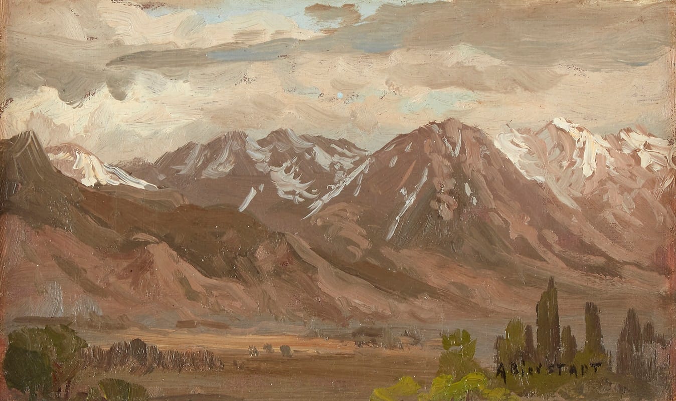 Albert Bierstadt - Montana Landscape