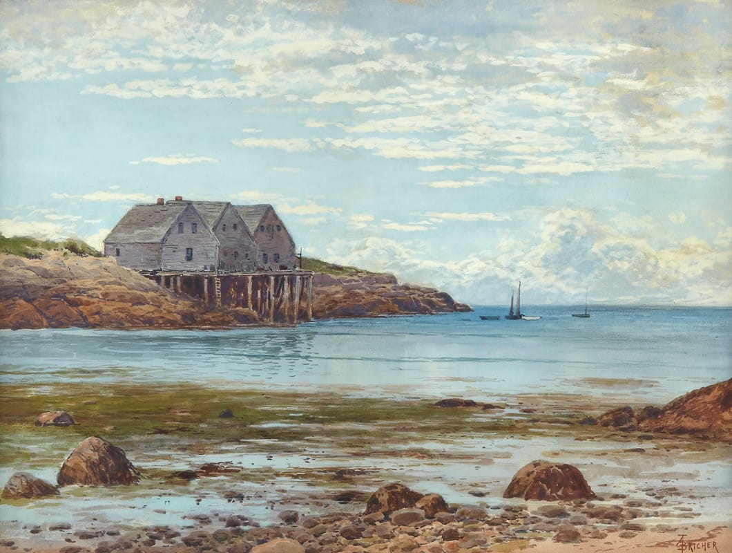 Alfred Thompson Bricher - Coastal View