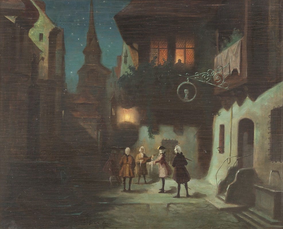 Walfried Lettau - Serenade at night