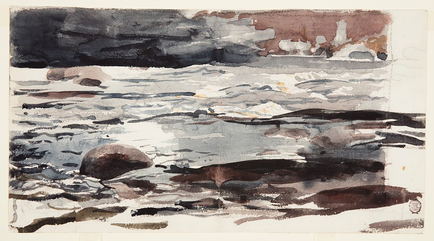 Winslow Homer - Woodland Stream