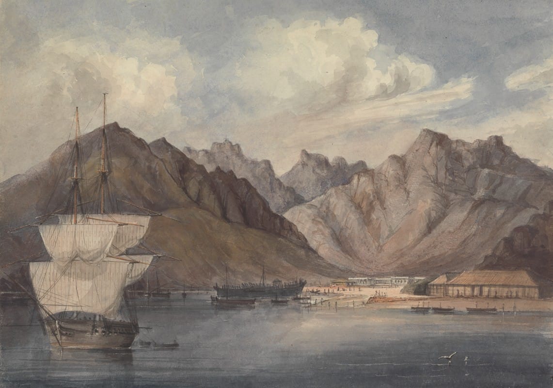 Charles Dyce - A Mediterranean Port