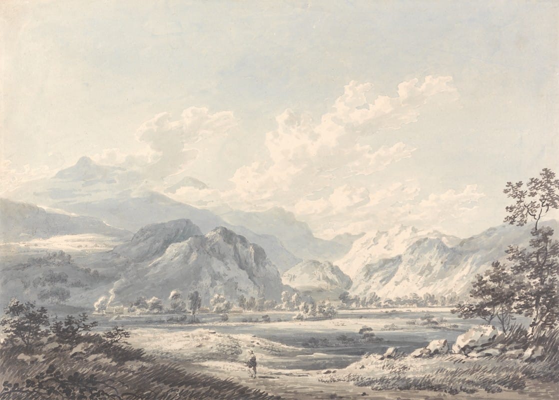 Edward Dayes - Cumberland Landscape