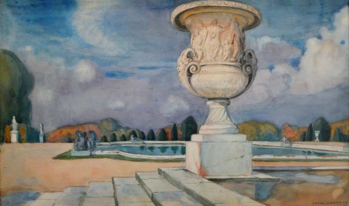 Gerda Wegener - Le Vase de la Paix (Versailles)