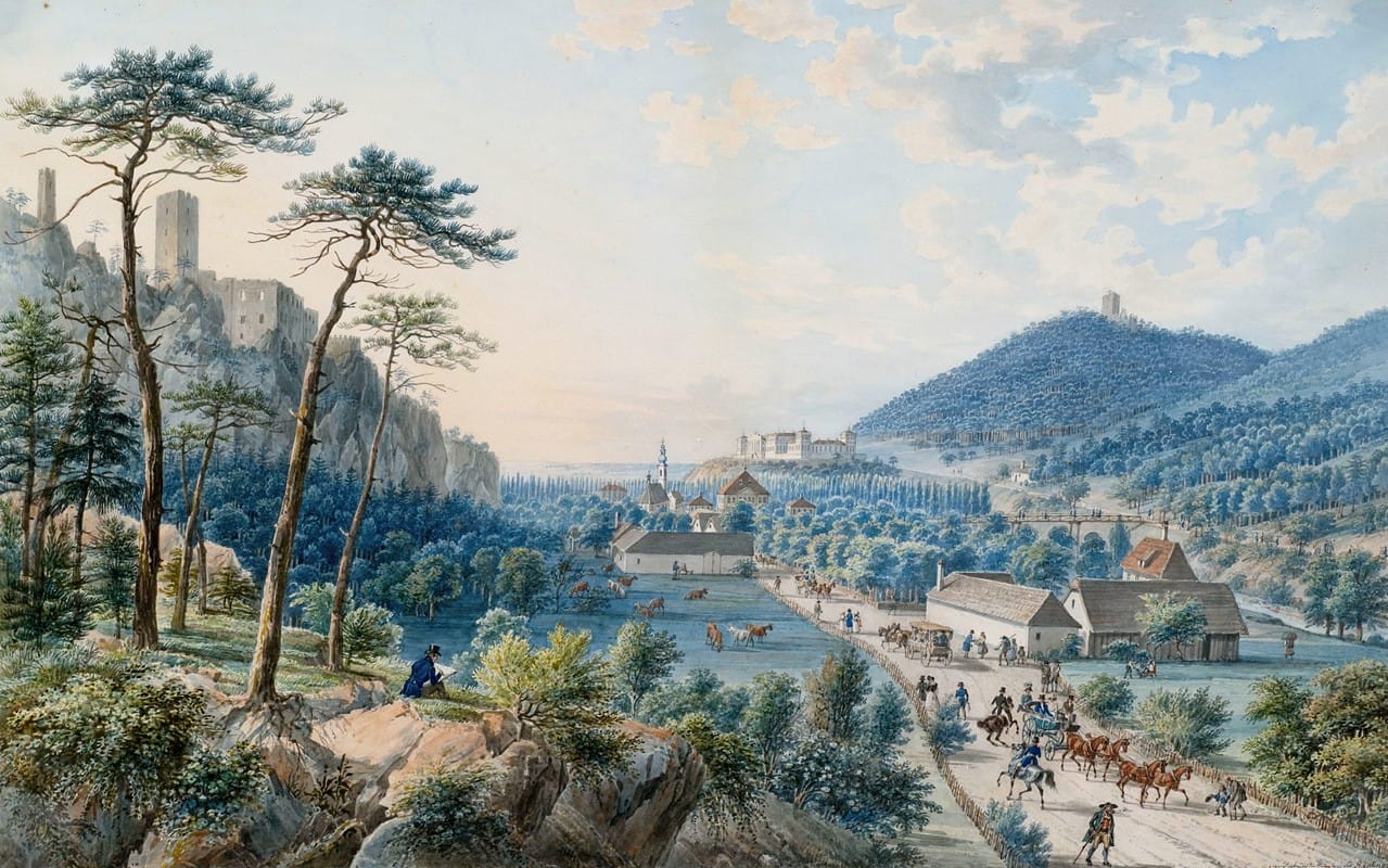 Tobias Raulino - Blick auf Schloss Weilburg