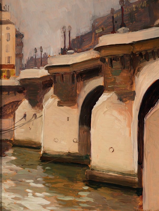 Aleksander Gierymski - Pont Neuf in Paris
