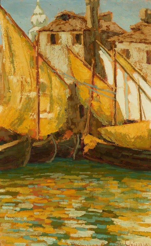 Jan Bohuszewicz - Sails in the sunshine – Chioggia