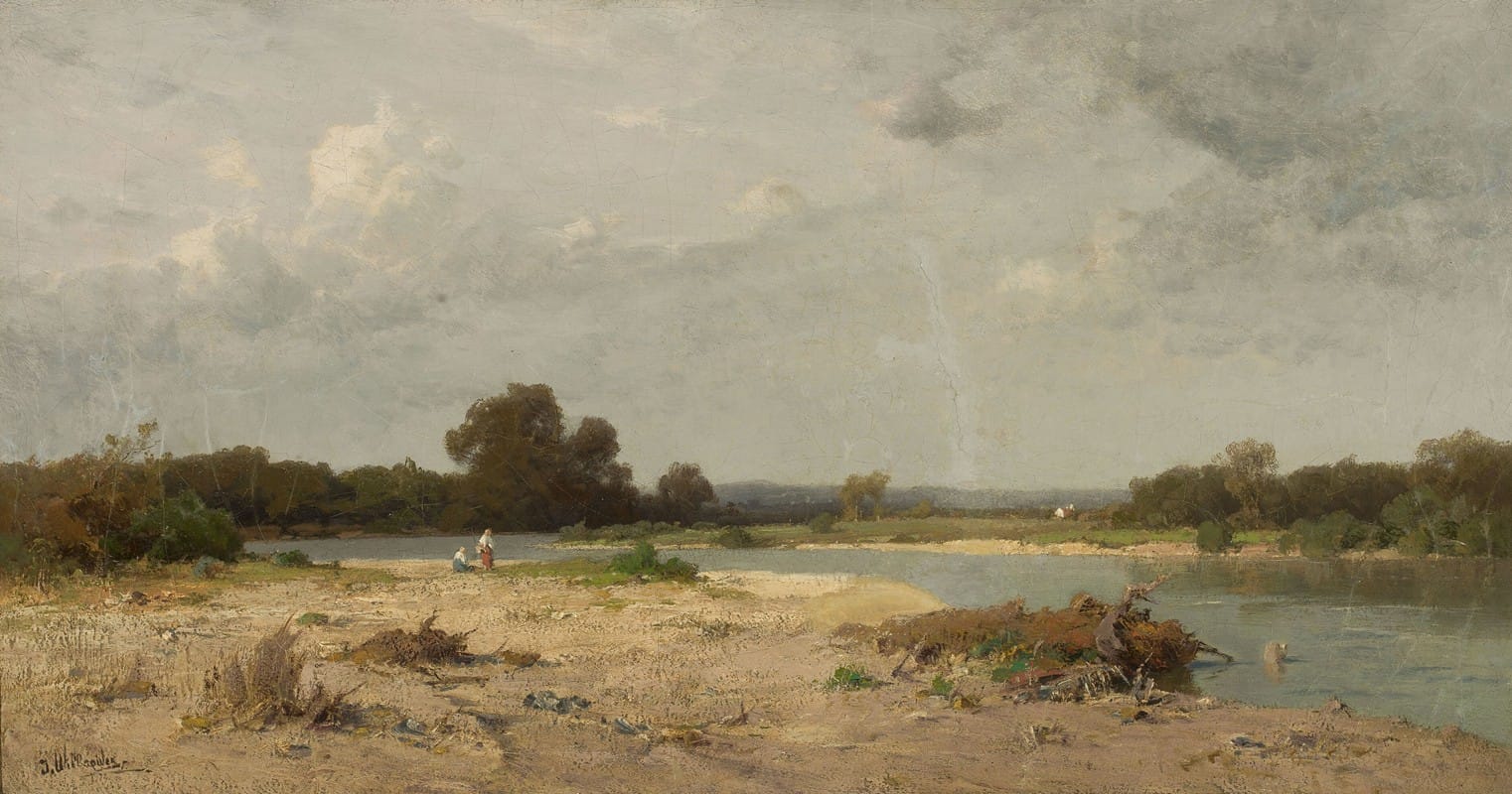 Josef Willroider - Waterside landscape