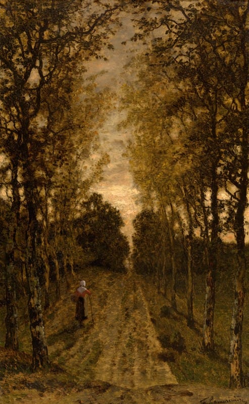 Jean Pierre François Lamorinière - A Path near Putte
