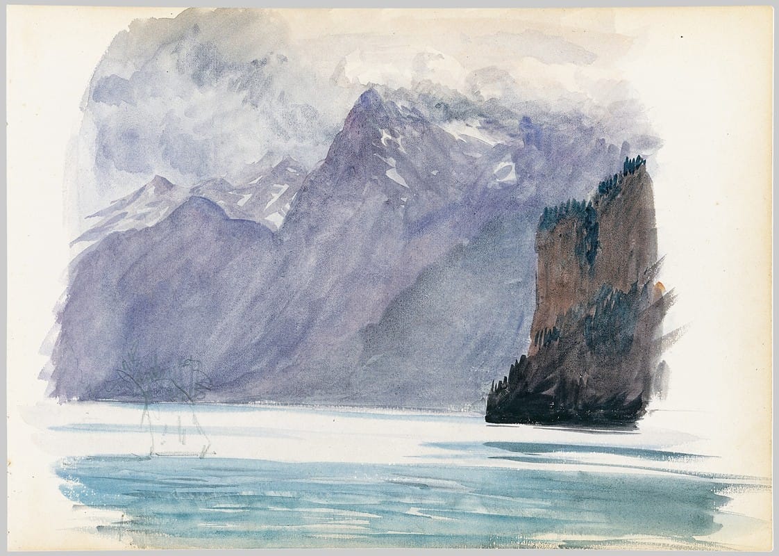 John Singer Sargent - Mountain Lake