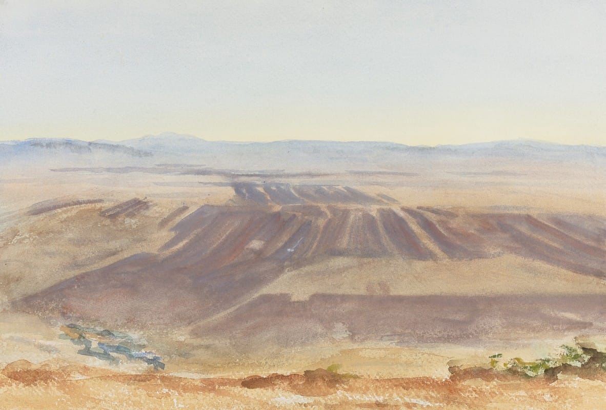 John Singer Sargent - The Plains of Nazareth