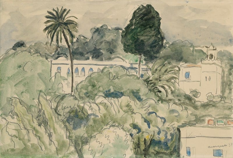Albert Marquet - Maisons Arabes, Alger