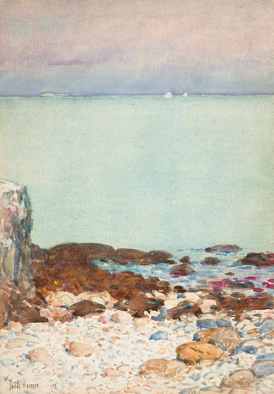 Childe Hassam - Low Tide, Isles of Shoals