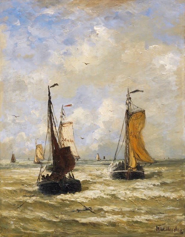 Hendrik Willem Mesdag - Die Rückkehr der Fischer