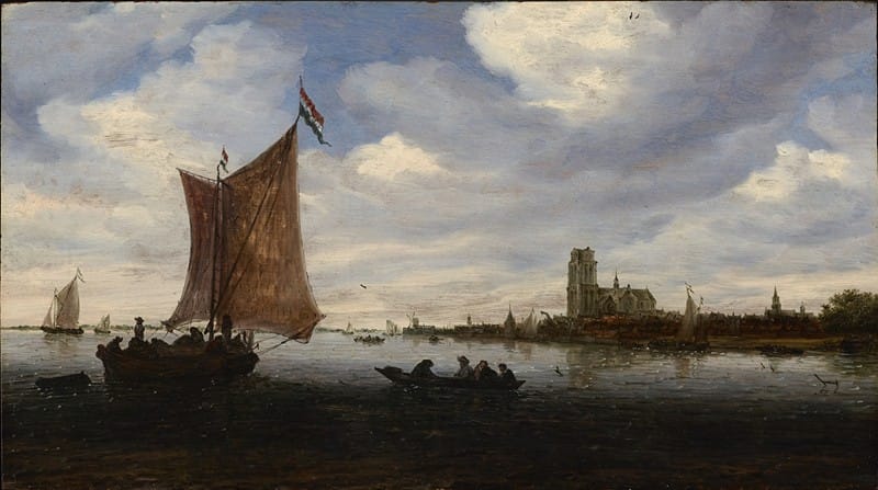 Salomon van Ruysdael - View of Dordrecht
